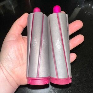 Dyson Airwrap Curling Attachments - Pink and Gray
